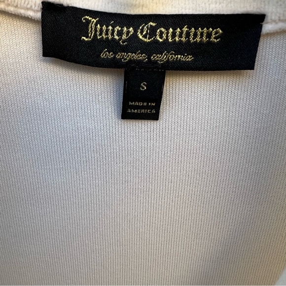 Juicy Couture Collar Track Jacket with Rhinestones NWOT As Is - Picture 8 of 12